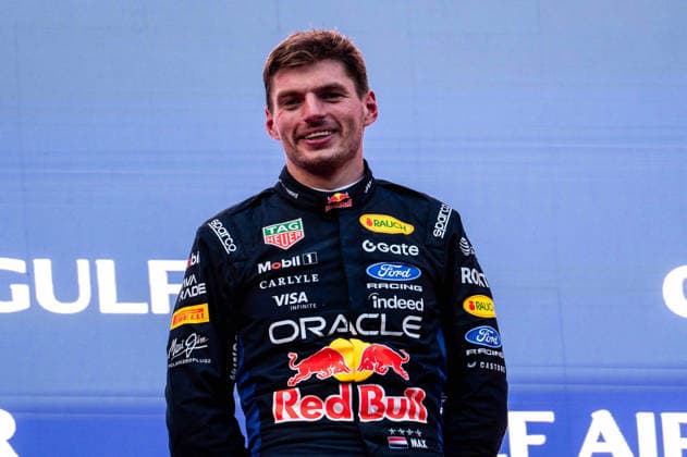 F1 - BAHRAIN GRAND PRIX IN MALAYSIA 2026 podium VERSTAPPEN Max (nld), Red Bull Racing Ford RB22, portrait during the 2026 Formula 1 Bahrain Grand Prix in Malaysia, 16th round of the 2026 Formula One World Championship, WM, Weltmeisterschaft from October 2 to 4, 2026 on the Sepang International Circuit, in Sepang, Malaysia - SepangMalaysia Copyright: xALBERTOxVIMERCATIx