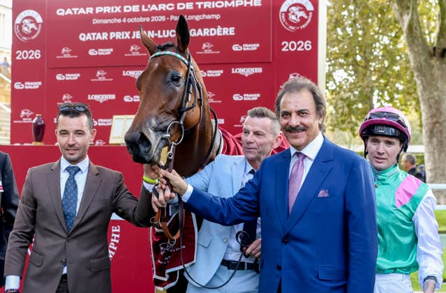 HORSE RACING 2026: Qatar Prix De LÃ¢â‚¬â ¢Arc De Triomphe Day Longchamp OCT 04 October 4, 2026, Paris, USA: Amusingly (GB) (10) ridden by Colin Keane wins the Qatar Prix Jean-luc Lagardere (Group 1) during Qatar Prix de lÃ¢â‚¬â ¢arc de Triomphe day at Longchamp Racecourse in Paris, France on October 4, 2026. Sandra Scherning Eclipse Sportswire CSM(Credit Image: Â Sandra Scherning Cal Media) Paris USA EDITORIAL USE ONLY Copyright: xx ZUMA-20261004_faf_cs17_049.jpg SandraxScherningx csmphotothree530708
