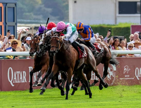 HORSE RACING 2026: Qatar Prix De LÃ¢â‚¬â ¢Arc De Triomphe Day Longchamp OCT 04 October 4, 2026, Paris, USA: Amusingly (GB) (10) ridden by Colin Keane wins the Qatar Prix Jean-luc Lagardere (Group 1) during Qatar Prix de lÃ¢â‚¬â ¢arc de Triomphe day at Longchamp Racecourse in Paris, France on October 4, 2026. Sandra Scherning Eclipse Sportswire CSM(Credit Image: Â Sandra Scherning Cal Media) Paris USA EDITORIAL USE ONLY Copyright: xx ZUMA-20261004_faf_cs17_052.jpg SandraxScherningx csmphotothree530717