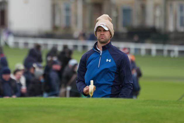 RECORD DATE NOT STATED 4th October 2026; Old Course at St Andrews, St Andrews, Scotland; DP World Tour Golf, Alfred Dunhill Links Championship, Final Day; Thomas Detry walks up the fairway on the 2nd hole AlecxBrown