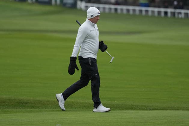 RECORD DATE NOT STATED 4th October 2026; Old Course at St Andrews, St Andrews, Scotland; DP World Tour Golf, Alfred Dunhill Links Championship, Final Day; Matt Fitzpatrick walks onto the green on the 1st hole AlecxBrown