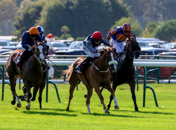 HORSE RACING 2026: Qatar Prix De LÃ¢â‚¬â ¢Arc De Triomphe Day Longchamp OCT 04 October 4, 2026, Paris, USA: Miss Yechance (9) ridden by Jack Nicholls wins the Prix De LÃ¢â‚¬â ¢abbaye Longchamp Longines (Group 1) during Qatar Prix de lÃ¢â‚¬â ¢arc de Triomphe day at Longchamp Racecourse in Paris, France on October 4, 2026. Sandra Scherning Eclipse Sportswire CSM(Credit Image: Â Sandra Scherning Cal Media) Paris USA EDITORIAL USE ONLY Copyright: xx ZUMA-20261004_faf_cs17_054.jpg SandraxScherningx csmphotothree530720