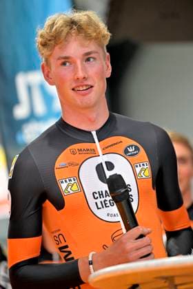 Cycling and Coffee - Lotto Intermarche - Charles Liegeois THIMISTER, BELGIUM - OCTOBER 04 : Solen Keije (NED) of Devo Lotto Intermarche during the Cycling and Coffee - Lotto Intermarche - Charles Liegeois Fan Day on October 4, 2026 in Thimister, Belgium, 04 10 2026 ( Thimister Belgium Copyright: xSesx