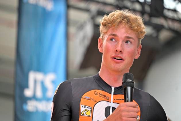 Cycling and Coffee - Lotto Intermarche - Charles Liegeois THIMISTER, BELGIUM - OCTOBER 04 : Solen Keije (NED) of Devo Lotto Intermarche during the Cycling and Coffee - Lotto Intermarche - Charles Liegeois Fan Day on October 4, 2026 in Thimister, Belgium, 04 10 2026 ( Thimister Belgium Copyright: xSesx