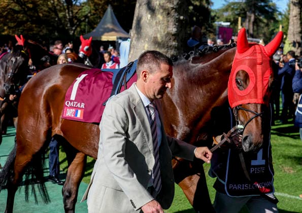 HORSE RACING 2026: Qatar Prix De Lâ€⠢Arc De Triomphe Day Longchamp OCT 04 October 4, 2026, Paris, USA: Daryz (1) ridden by Mickael Barzalona wins the Qatar Prix de lâ€⠢arc de Triomphe (Group 1) at Longchamp Racecourse in Paris, France on October 4, 2026. Sandra Scherning Eclipse Sportswire CSM(Credit Image:  Sandra Scherning Cal Media) Paris USA EDITORIAL USE ONLY Copyright: xx ZUMA-20261004_faf_cs17_066.jpg SandraxScherningx csmphotothree530737