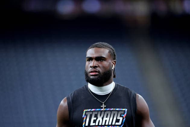 October 4, 2026, Houston, Texas, U.S: Houston Texans defensive end Will Anderson Jr. (51) prior to the NFL, American Football Herren, USA regular season game between the Houston Texans and the Dallas Cowboys at Reliant Stadium in Houston, TX on October 4, 2026. NFL 2026 - Dallas Cowboys Vs Houston Texans - ZUMAw137 20261004_aap_w137_007 Copyright: xErikxWilliamsx