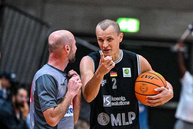 October 4, 2026, GER, Basketball, Men s, 2nd Division ProA, 2026–2027 Season, Matchday 3, OrangeAcademy vs. MHP Academics Heidelberg Niklas Würzner Heidelberg, 2 Neu Ulm Orange Campus Bavaria, Germany Copyright: xNordphotox xHafnerx