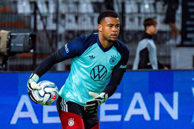 Nations League, Group A, Matchday 4, Greece vs. Germany at Toumba Stadium in Thessaloniki Finn Dahmen Germany Copyright: xBahhoxKarax