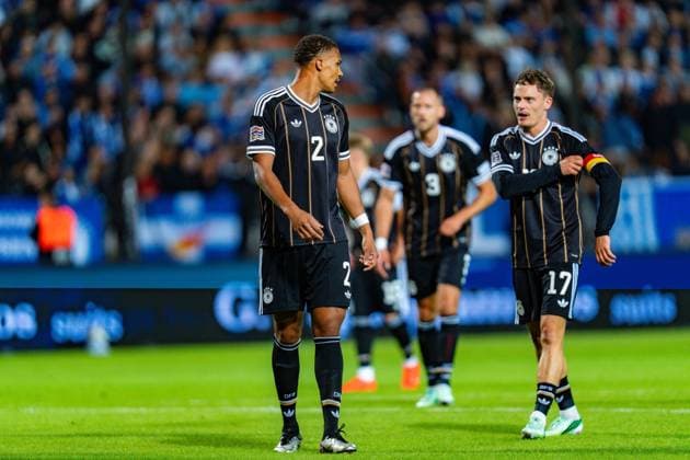 Nations League, Group A, Matchday 4, Greece vs. Germany at Toumba Stadium in Thessaloniki Malick Thiaw (Germany) Florian Wirtz (Germany) Copyright: xBahhoxKarax