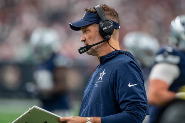October 4, 2026: Dallas Cowboys head coach Brian Schottenheimer during a game between the Dallas Cowboys and the Houston Texans in Houston, TX. .. CSM - ZUMAc04_ 20261004_zma_c04_042 Copyright: xTraskxSmithx