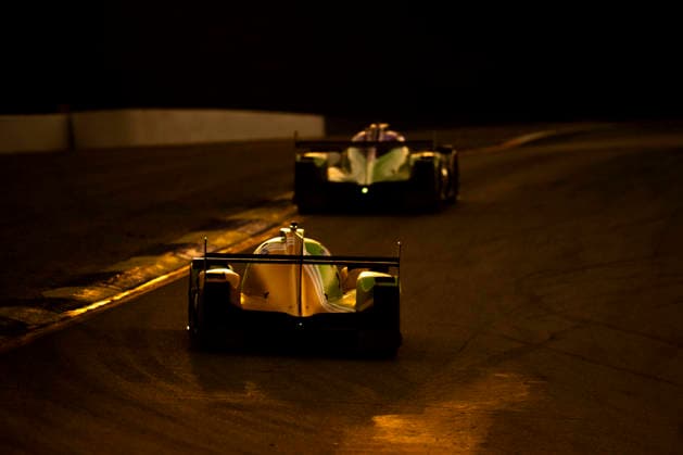 AUTO - IMSA - PETIT LE MANS 2026 43 CLARKE Jeremy (usa), DILLMANN Tom (fra), GARG Bijoy (usa), Inter Europol Competition, Oreca 07-Gibson, action during the 2026 Motul Petit Le Mans, 11th round of the 2026 IMSA WeatherTech SportsCar Championship, from October 1 to 3, 2026 on the Michelin Raceway Road Atlanta in Braselton, Georgia, United States of America - BraseltonUnited States Copyright: xFabrizioxBoldonix