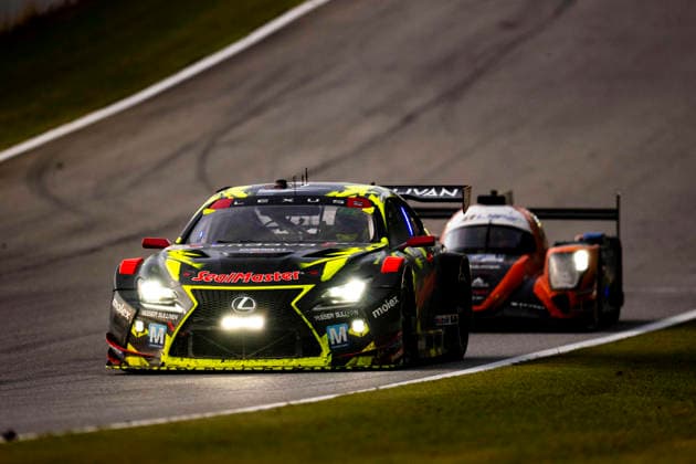 AUTO - IMSA - PETIT LE MANS 2026 14 BARNICOAT Ben (gbr), HAWKSWORTH Jack (gbr), KIRKWOOD Kyle (usa), Vasser Sullivan Racing, Lexus RC F GT3, action during the 2026 Motul Petit Le Mans, 11th round of the 2026 IMSA WeatherTech SportsCar Championship, from October 1 to 3, 2026 on the Michelin Raceway Road Atlanta in Braselton, Georgia, United States of America - BraseltonUnited States Copyright: xFabrizioxBoldonix