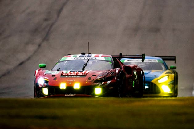 AUTO - IMSA - PETIT LE MANS 2026 21 FUOCO Antonio (ita), MANN Simon (gbr), WADOUX Lilou (fra), AF Corse, Ferrari 296 GT3 Evo, action during the 2026 Motul Petit Le Mans, 11th round of the 2026 IMSA WeatherTech SportsCar Championship, from October 1 to 3, 2026 on the Michelin Raceway Road Atlanta in Braselton, Georgia, United States of America - BraseltonUnited States Copyright: xFabrizioxBoldonix