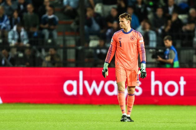Sports, Soccer, UEFA Nations League 2026–2027 Season, Group A2, Matchday 4: Greece vs. Germany, October 4, 2026, Toumba Stadium, Thessaloniki; Jonas Urbig (Germany), Thessaloniki, Toumba Stadium, Greece