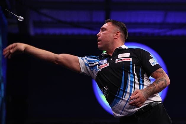2026 BOYLE Sports World Grand Prix Wales Gerwyn Price during the 2026 Boyle Sports World Grand Prix Final at Mattioli Arena, Leicester, United Kingdom on 4 October 2026 Credit: Ryan Crockett Every Second Media Editorial use only. All images are copyright Every Second Media Limited. No images may be reproduced without prior permission. Copyright: xIMAGO EveryxSecondxMediax ESM-2198-0019 RyanxCrockettx xEveryxSecondxMediax