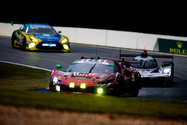 AUTO - IMSA - PETIT LE MANS 2026 21 FUOCO Antonio (ita), MANN Simon (gbr), WADOUX Lilou (fra), AF Corse, Ferrari 296 GT3 Evo, action during the 2026 Motul Petit Le Mans, 11th round of the 2026 IMSA WeatherTech SportsCar Championship, from October 1 to 3, 2026 on the Michelin Raceway Road Atlanta in Braselton, Georgia, United States of America - BraseltonUnited States Copyright: xFabrizioxBoldonix