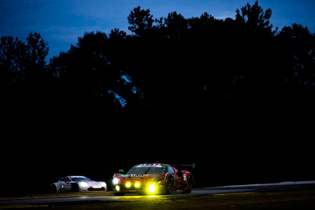 AUTO - IMSA - PETIT LE MANS 2026 21 FUOCO Antonio (ita), MANN Simon (gbr), WADOUX Lilou (fra), AF Corse, Ferrari 296 GT3 Evo, action during the 2026 Motul Petit Le Mans, 11th round of the 2026 IMSA WeatherTech SportsCar Championship, from October 1 to 3, 2026 on the Michelin Raceway Road Atlanta in Braselton, Georgia, United States of America - BraseltonUnited States Copyright: xFabrizioxBoldonix