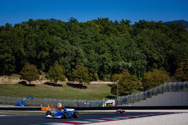 MOTORSPORTS - Classic Cars - ITALIAN HISTORIC GRAND PRIX Photo by IPA ABACAPRESS.COM89306362 - Boss GP class car, during the Historic Italian Grand Prix, Mugello (FI), October 2–4, 2026. Barberino del Mugello Italy  Copyright: xIPAxSport ABACAx