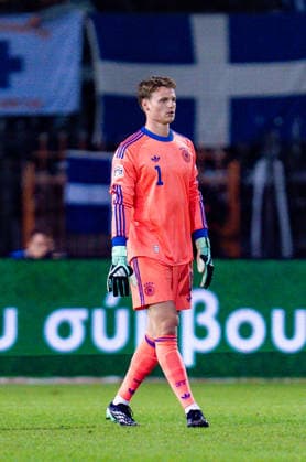 Nations League, Group A, Matchday 4, Greece vs. Germany at Toumba Stadium in Thessaloniki Jonas Urbig Germany Copyright: xBahhoxKarax