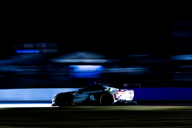 AUTO - IMSA - PETIT LE MANS 2026 68 HASSE CLOT Valentin (fra), SORENSEN Marco (dnk), DRUDI Mattia (ita), Car Blanche, Aston Martin Vantage GT3 Evo, action during the 2026 Motul Petit Le Mans, 11th round of the 2026 IMSA WeatherTech SportsCar Championship, from October 1 to 3, 2026 on the Michelin Raceway Road Atlanta in Braselton, Georgia, United States of America - BraseltonUnited States Copyright: xFabrizioxBoldonix