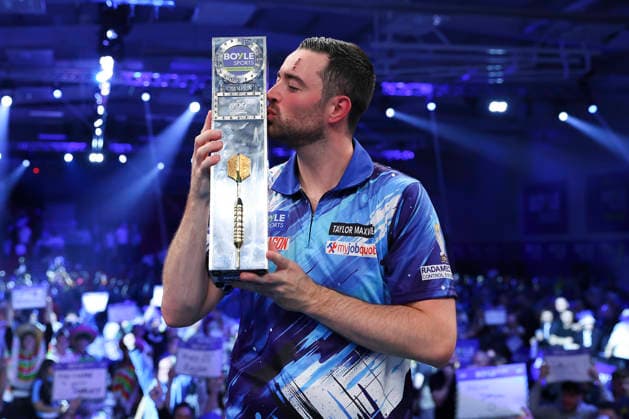 2026 BOYLE Sports World Grand Prix England s Luke Humphries celebrates winning the 2026 Boyle Sports World Grand Prix Final after the 2026 Boyle Sports World Grand Prix Final at Mattioli Arena, Leicester, United Kingdom on 4 October 2026 Credit: Ryan Crockett Every Second Media Editorial use only. All images are copyright Every Second Media Limited. No images may be reproduced without prior permission. Copyright: xIMAGO EveryxSecondxMediax ESM-2198-0061 RyanxCrockettx xEveryxSecondxMediax