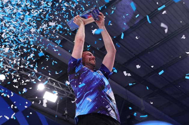 2026 BOYLE Sports World Grand Prix England s Luke Humphries celebrates winning the 2026 Boyle Sports World Grand Prix Final after the 2026 Boyle Sports World Grand Prix Final at Mattioli Arena, Leicester, United Kingdom on 4 October 2026 Credit: Ryan Crockett Every Second Media Editorial use only. All images are copyright Every Second Media Limited. No images may be reproduced without prior permission. Copyright: xIMAGO EveryxSecondxMediax ESM-2198-0071 RyanxCrockettx xEveryxSecondxMediax