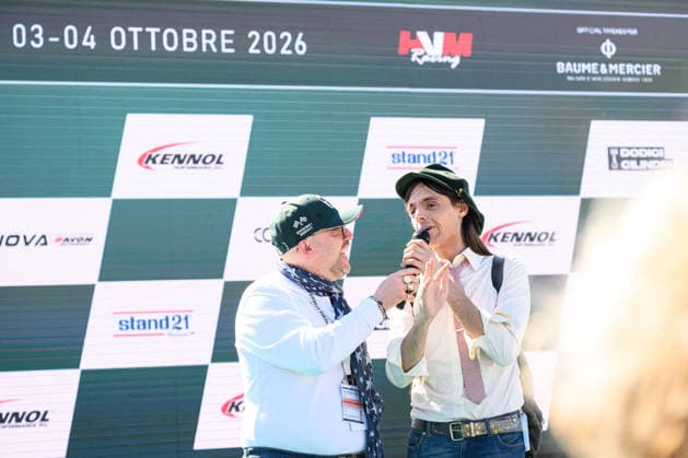 MOTORSPORTS - Classic Cars - ITALIAN HISTORIC GRAND PRIX Photo by IPA ABACAPRESS.COM89313040 - Lucio Corsi at the ITALIAN HISTORIC GRAND PRIX, Historical Motors in Barberino del Mugello, Italy, October 4, 2026 Barberino del Mugello Italy  Copyright: xIPAxSport ABACAx