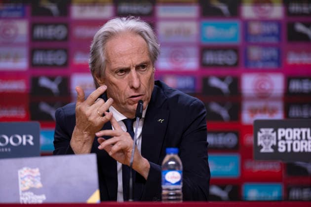 October 4, 2026, Porto, Porto, Portugal: PORTO, 04 OCTOBER - Jorge Jesus head coach of Portugal national team, Nationalteam is seen on the press conference, PK, Pressekonferenz after the game during the Portugal x Norway match for the UEFA Nations League 2026 at Estadio do Dragao on October 04, 2026 Porto Portugal - ZUMAl192 20261004_zsp_l192_004 Copyright: xMiguelxLemosx