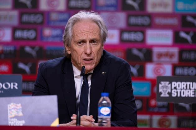 October 4, 2026, Porto, Porto, Portugal: PORTO, 04 OCTOBER - Jorge Jesus head coach of Portugal national team, Nationalteam is seen on the press conference, PK, Pressekonferenz after the game during the Portugal x Norway match for the UEFA Nations League 2026 at Estadio do Dragao on October 04, 2026 Porto Portugal - ZUMAl192 20261004_zsp_l192_009 Copyright: xMiguelxLemosx