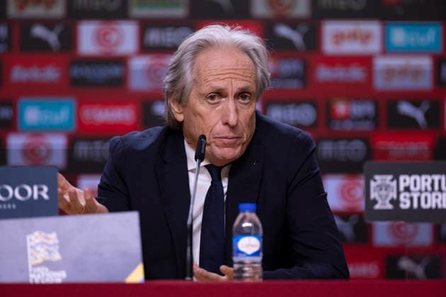 October 4, 2026, Porto, Porto, Portugal: PORTO, 04 OCTOBER - Jorge Jesus head coach of Portugal national team, Nationalteam is seen on the press conference, PK, Pressekonferenz after the game during the Portugal x Norway match for the UEFA Nations League 2026 at Estadio do Dragao on October 04, 2026 Porto Portugal - ZUMAl192 20261004_zsp_l192_024 Copyright: xMiguelxLemosx