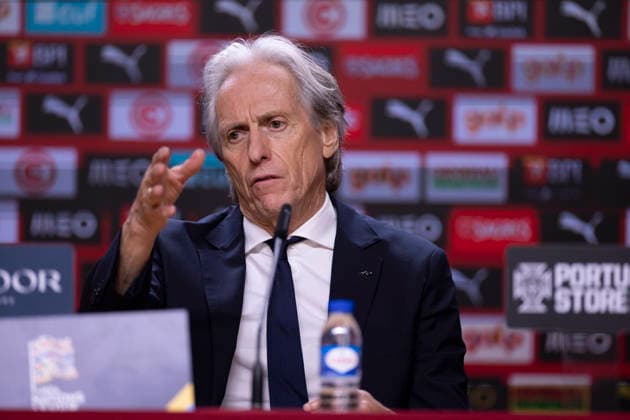 October 4, 2026, Porto, Porto, Portugal: PORTO, 04 OCTOBER - Jorge Jesus head coach of Portugal national team, Nationalteam is seen on the press conference, PK, Pressekonferenz after the game during the Portugal x Norway match for the UEFA Nations League 2026 at Estadio do Dragao on October 04, 2026 Porto Portugal - ZUMAl192 20261004_zsp_l192_059 Copyright: xMiguelxLemosx