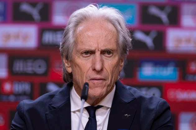 October 4, 2026, Porto, Porto, Portugal: PORTO, 04 OCTOBER - Jorge Jesus head coach of Portugal national team, Nationalteam is seen on the press conference, PK, Pressekonferenz after the game during the Portugal x Norway match for the UEFA Nations League 2026 at Estadio do Dragao on October 04, 2026 Porto Portugal - ZUMAl192 20261004_zsp_l192_060 Copyright: xMiguelxLemosx