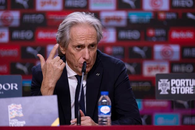 October 4, 2026, Porto, Porto, Portugal: PORTO, 04 OCTOBER - Jorge Jesus head coach of Portugal national team, Nationalteam is seen on the press conference, PK, Pressekonferenz after the game during the Portugal x Norway match for the UEFA Nations League 2026 at Estadio do Dragao on October 04, 2026 Porto Portugal - ZUMAl192 20261004_zsp_l192_064 Copyright: xMiguelxLemosx