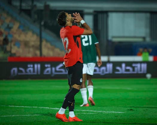 Egypt v South Africa - International Friendly, Länderspiel, Nationalmannschaft Omar Marmoush during the international friendly match between Egypt and South Africa at Cairo International Stadium, Cairo, Egypt Cairo Cairo EGYPT Copyright: xMohamedxTageldinx
