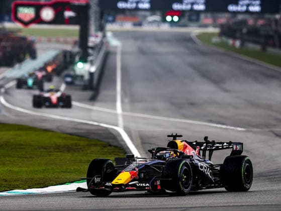 KUALA LUMPUR, MALAYSIA - OCTOBER 04: Max Verstappen of the Netherlands driving the (3) Oracle Red Bull Racing RB22 during the race of the FIA Formula 1 Grand Prix of Bahrain in Malaysia at the Sepang Circuit on October 04, 2026 in Kuala Lumpur, Malaysia. (Photo by Qian Jun SPP-Paddocker) Copyright: xQianxJun SPP-Paddockerx Sportspressphoto_SPR246474