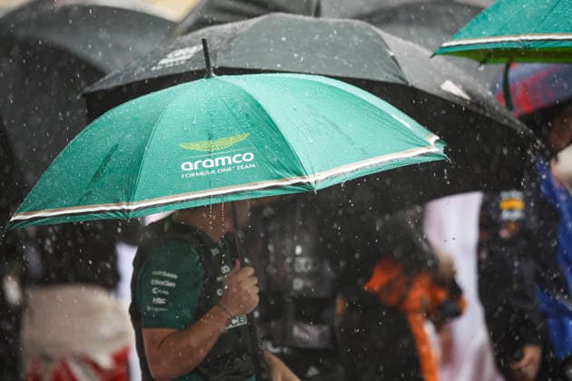 F1 - BAHRAIN GRAND PRIX IN MALAYSIA 2026 STROLL Lance (can), Aston Martin F1 Team Honda AMR26, portrait rain, pluie, during the 2026 Formula 1 Bahrain Grand Prix in Malaysia, 16th round of the 2026 Formula One World Championship, WM, Weltmeisterschaft from October 2 to 4, 2026 on the Sepang International Circuit, in Sepang, Malaysia - SepangMalaysia Copyright: xXavixBonillax