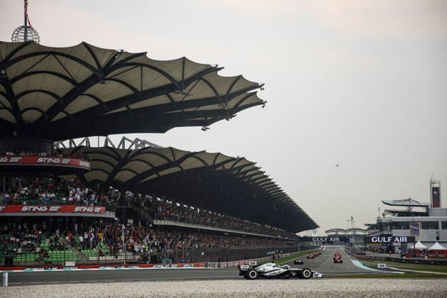 F1 - BAHRAIN GRAND PRIX IN MALAYSIA 2026 11 PEREZ Sergio (mex), Cadillac F1 Team MAC-26, action during the 2026 Formula 1 Bahrain Grand Prix in Malaysia, 16th round of the 2026 Formula One World Championship, WM, Weltmeisterschaft from October 2 to 4, 2026 on the Sepang International Circuit, in Sepang, Malaysia - SepangMalaysia Copyright: xXavixBonillax