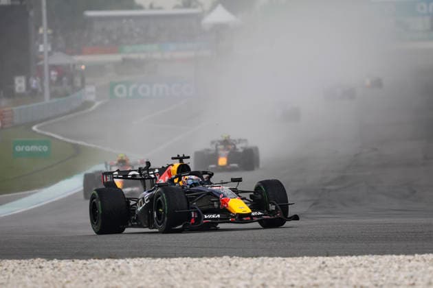 F1 - BAHRAIN GRAND PRIX IN MALAYSIA 2026 03 VERSTAPPEN Max (nld), Red Bull Racing Ford RB22, action rain, pluie, during the 2026 Formula 1 Bahrain Grand Prix in Malaysia, 16th round of the 2026 Formula One World Championship, WM, Weltmeisterschaft from October 2 to 4, 2026 on the Sepang International Circuit, in Sepang, Malaysia - SepangMalaysia  Copyright: xXavixBonillax
