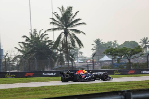 F1 - BAHRAIN GRAND PRIX IN MALAYSIA 2026 03 VERSTAPPEN Max (nld), Red Bull Racing Ford RB22, action during the 2026 Formula 1 Bahrain Grand Prix in Malaysia, 16th round of the 2026 Formula One World Championship, WM, Weltmeisterschaft from October 2 to 4, 2026 on the Sepang International Circuit, in Sepang, Malaysia - SepangMalaysia  Copyright: xXavixBonillax