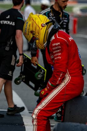 Bahrain Grand Prix - Race day - Sepang International Circuit SEPANG INTERNATIONAL CIRCUIT, MALAYSIA - OCTOBER 04: Lewis Hamilton, Ferrari SF-26 from United Kingdom during the Bahrain Grand Prix at Sepang International Circuit on Sunday October 04, 2026 in Sepang, Malaysia (Photo by Michael Potts BSR Agency) Content not available for redistribution in The Netherlands directly or indirectly through any third parties. Copyright: xBSRxAgencyx