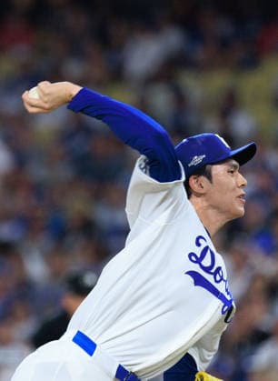 October 4, 2026, Los Angeles, California, USA: Relief pitcher, Roki Sasaki 11 of the Los Angeles Dodgers during NLDS Game 2 against the Atlanta Braves on Sunday October 4, 2026 at Dodger Stadium in Los Angeles, California. JAVIER ROJAS PI Dodgers Vs. Braves NLDS - Game 2 - ZUMAp124 20261004_zaa_p124_005 Copyright: xJavierxRojasx