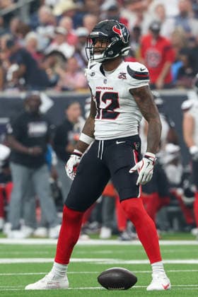 HOUSTON, TX - OCTOBER 04: Wide receiver Nico Collins 12 of the Houston Texans stands over the ball after a first down reception during the NFL, American Football Herren, USA football game between the Houston Texans and Dallas Cowboys on October 4, 2026, at Reliant Stadium in Houston, TX. (Photo by David Buono Icon Sportswire) NFL: OCT 04 Cowboys at Texans EDITORIAL USE ONLY Icon241004175