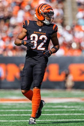 Oct 4, 2026; Cincinnati, OH, USA; Cincinnati Bengals wide receiver Mitch Tinsley (82) during NFL, American Football Herren, USA game action against the Jacksonville Jaguars at Paycor Stadium. Mandatory Credit: -Cal Media - ZUMAc04_ 20261004_zma_c04_522 Copyright: xJohnxMersitsx