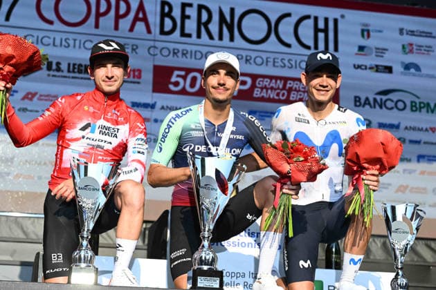 05-10-2026 Coppa Bernocchi; 2026, Decathlon - Cma Cgm; 2026, Ukyo; 2026, Movistar; Isidore, Noa; Dati, Tommaso; Aular Sanabria, Orluis; Legnano;