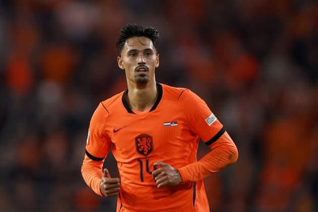 EINDHOVEN - Tijjani Reijnders of the Netherlands during the UEFA Nations League match between the Netherlands and Serbia at the Philips Stadium on October 4, 2026, in Eindhoven, the Netherlands. MAURICE VAN STEEN ANP UEFA Nations League 2026 27 xVIxANPxSportx xMauricexvanxSteenxIVx 571707123 originalFilename: 571707123