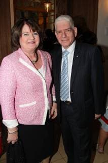 Josef Schuster President of the Central Council of Jews in Germany with his wife Summer reception at the New Palace Schleißheim in Oberschleißheim on 10 07 2018