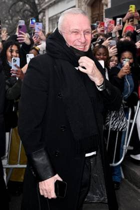 PFW Jean Paul Gaultier Outside Arrivals Jean Paul Gaultier arriving at the Jean Paul Gaultier show during Paris Fashion Week Haute Couture in Paris, France on January 26, 2022. Photo by Julien Reynaud APS-Medias ABACAPRESS.COM Paris France  Copyright: xReynaudxJulien APS-Medias ABACAx 796214_020 ReynaudxJulien APS-Medias ABACAx 796214_020