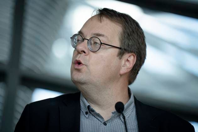 Press statement, Bundestag, parliamentary group, Die Linke press statement, Bundestag, Die Linke, parliamentary group leader, Sören Pellmann Berlin Berlin GER