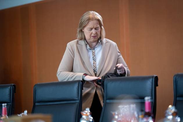 Cabinet meeting, Federal Government, Kick-off kick-off pictures, Cabinet meeting, Federal Government, Bärbel Bas, BMAS, Federal Minister, Labor, Social Affairs, SPD Berlin Berlin GER