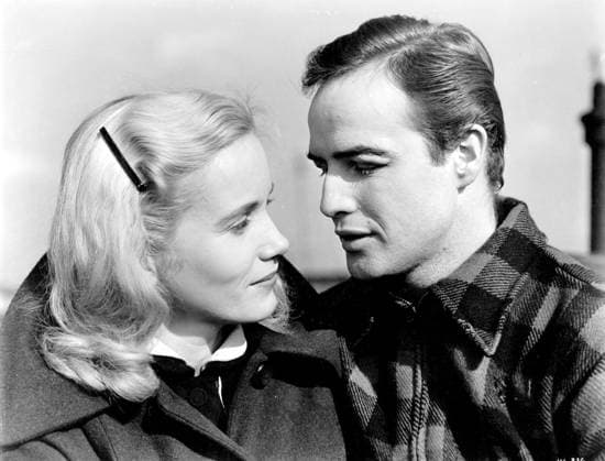 On the Water Front Movie Stills Jul 28, 1954; Los Angeles, CA, USA; Actor MARLON BRANDO stars as Terry malloy and EVA MARIE SAINT as Edie Doyle in the Columbia Pictures classic, On the Water Front. Los Angeles CA USA Copyright: xColumbiaxPicturesx